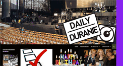 Desktop Screenshot of dailyduranie.com